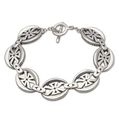 Sterling Silver Link Bracelet from Bali