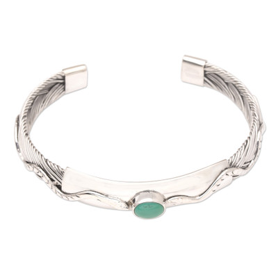 Artisan Crafted Bracelet with Snake Motif