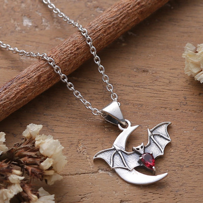 Bat and Moon-Themed Men