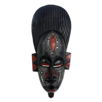 Handcrafted African Wood Mask
