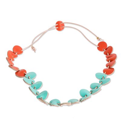 Artisan Crafted Leather Necklace
