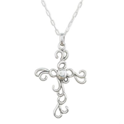 Sterling Silver Cross Necklace