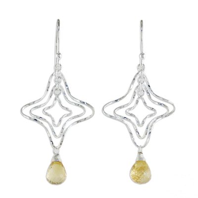 Citrine Dangle Earrings