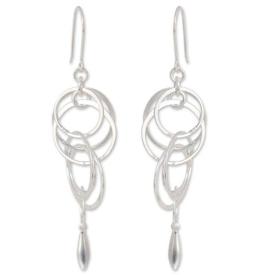 Sterling Silver Dangle Earrings