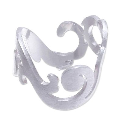 Artisan Crafted Sterling Silver Band Ring