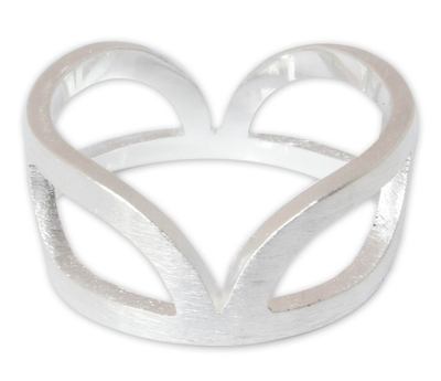 Sterling silver band ring