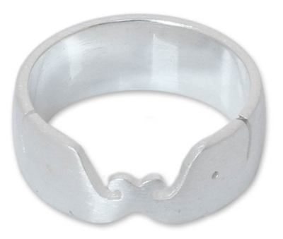 Unique Sterling Silver Band Ring