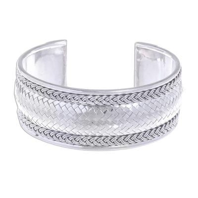 Sterling Silver Cuff Bracelet from Thailand