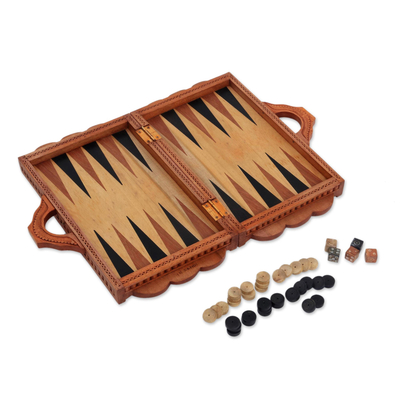 Wood Backgammon Set