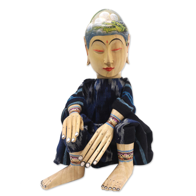 Cultural Wood Decorative Display Doll