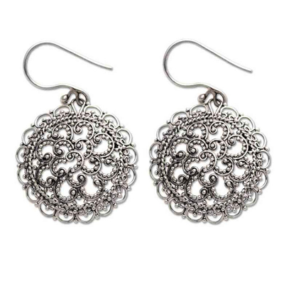 Sterling Silver Earrings from Indonesia