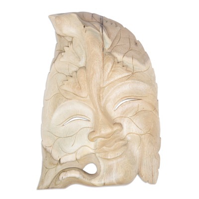 Hand Made Wood Mask from Indonesia