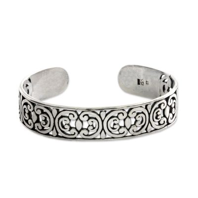Artisan Crafted Sterling Silver Cuff Bracelet