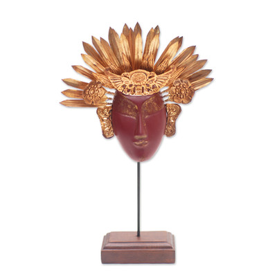 Artisan Crafted Javanese Display Mask