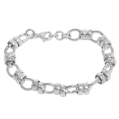 Fair Trade Sterling Silver Chain Link Bracelet