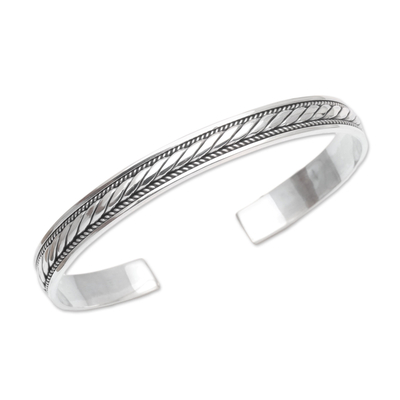 Sterling Silver Cuff Bracelet from Bali