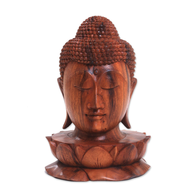 Wood Sculpture of Buddha