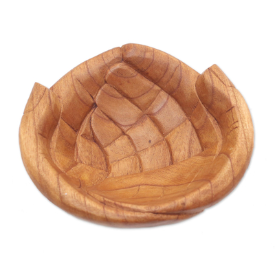 Hand Carved Wood Catchall