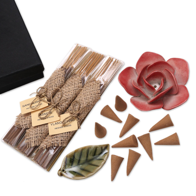 Boxed Aromatherapy Incense Gift Set