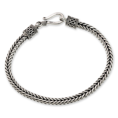 Artisanmade Sterling Silver Chain Bracelet