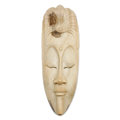 Wood Mask from Indonesia
