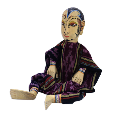 Wood and Cotton Display Doll