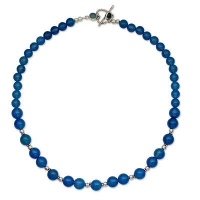 Blue Chalcedony Necklace