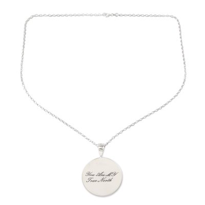 Hand Crafted Sterling Silver Pendant Necklace