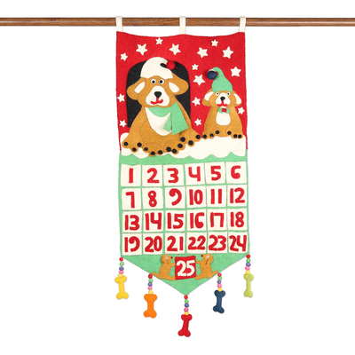 Artisan Crafted Felt Advent Calendar