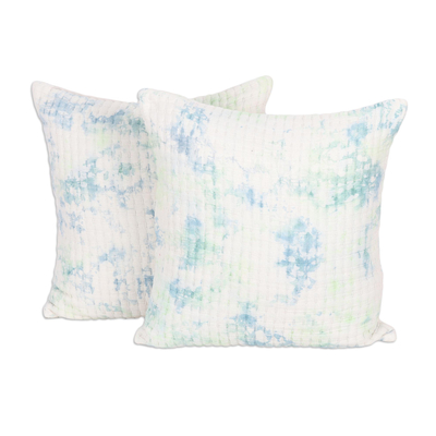 Cotton Tie-Dyed Cushion Covers (Pair)