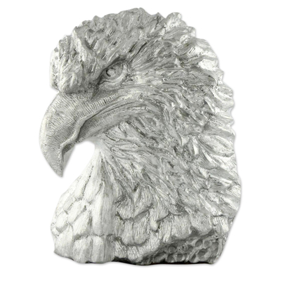 Cast Aluminum Eagle Sculpture