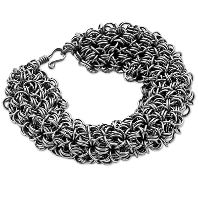 Stainless Steel Link Bracelet Mesh from Brazil