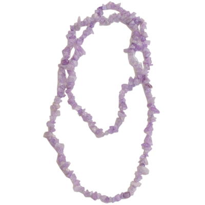 Amethyst Beaded Necklace from Brazil