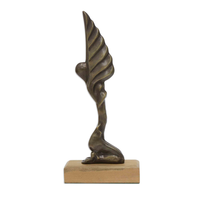 Limited-Edition Bronze Angel Sculpture