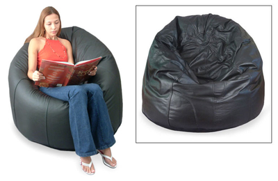 Leather beanbag chair cover (Single)