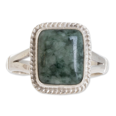 Jade Jewelry Artisan Crafted Ring