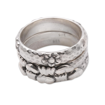 Sterling Silver Stacking Rings (Set of 3)