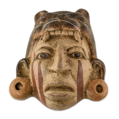 Fair Trade Central American Ceramic Mask