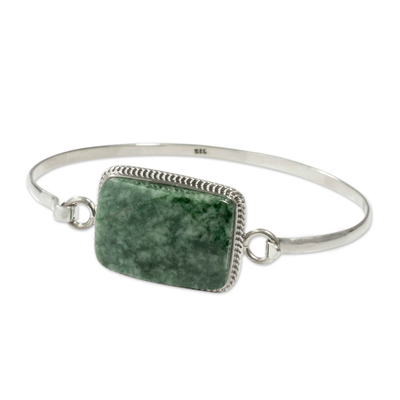 Jade bangle bracelet