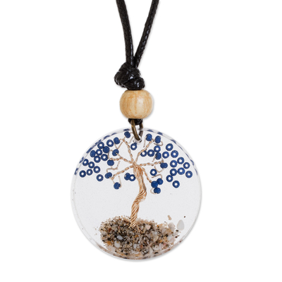 Tree of Life Unisex Hand-crafted Resin Pendant Necklace