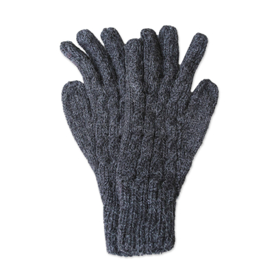 Alpaca Wool Gloves from Peru