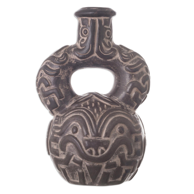 Archaeological Ceramic Sculpture from Peru