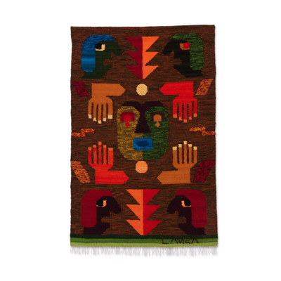 Hand Woven Wool Tapestry from Peru