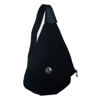 Combination Shoulder Bag/ Backpack in Black