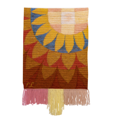 Handcrafted Wool Tapestry from Peru
