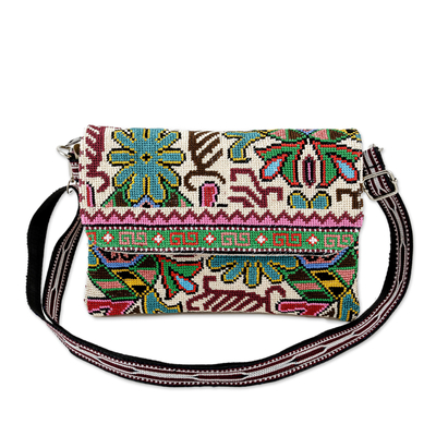Hand-Embroidered Versitile Handbag from Uzbekistan