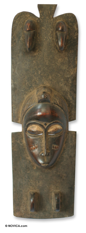 Ivory Coast Wood Mask