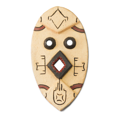 African Wood Mask