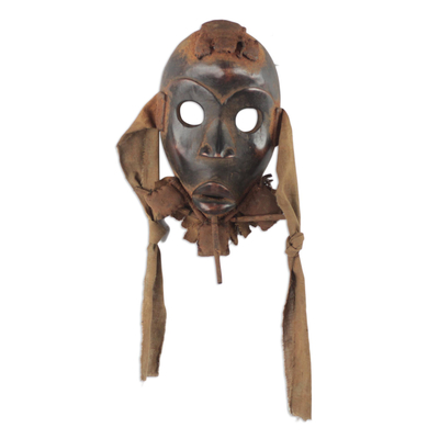 Fair Trade Nigerian Wood Mask