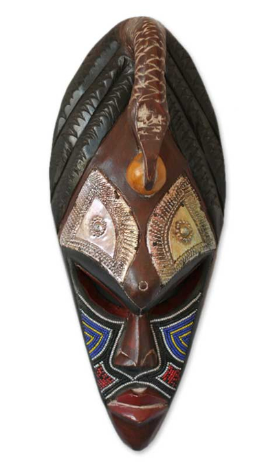Nigerian wood mask